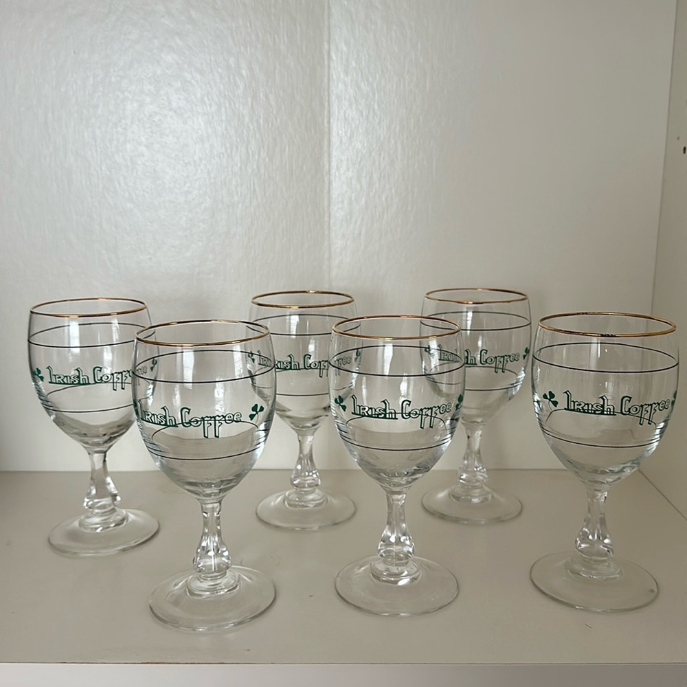 Irish coffee glasses